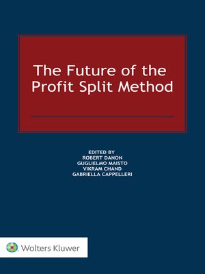 cover image of The Future of the Profit Split Method